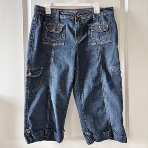 Vintage Cato Denim Capris